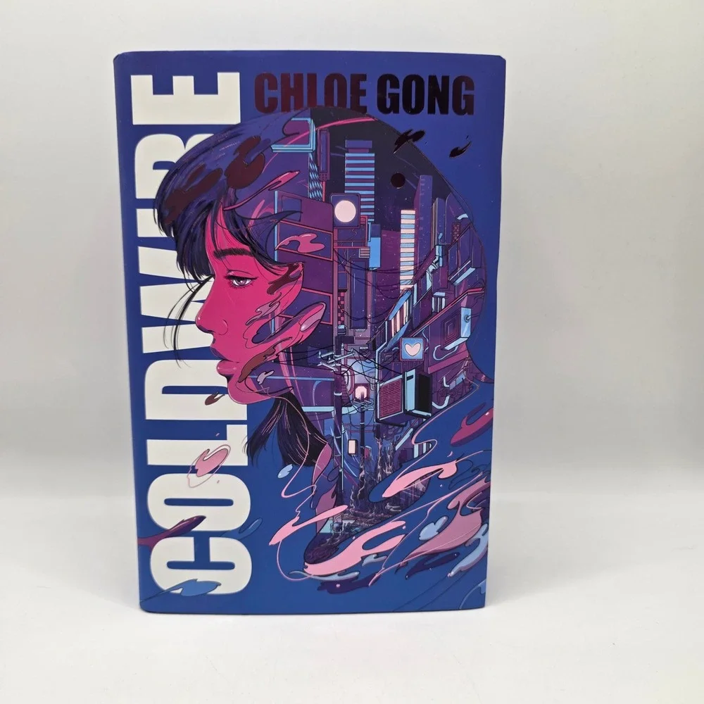 Coldwire FairyLoot Exclusive Hardcover Sprayed Edges Overlays YA Sci-Fi